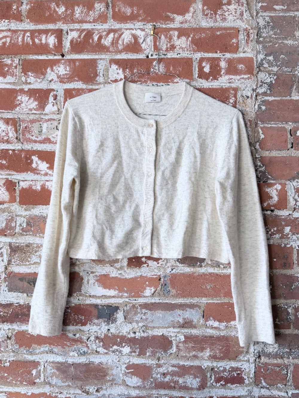 Aritzia Wilfred Sicily Cardigan in Heather Birch